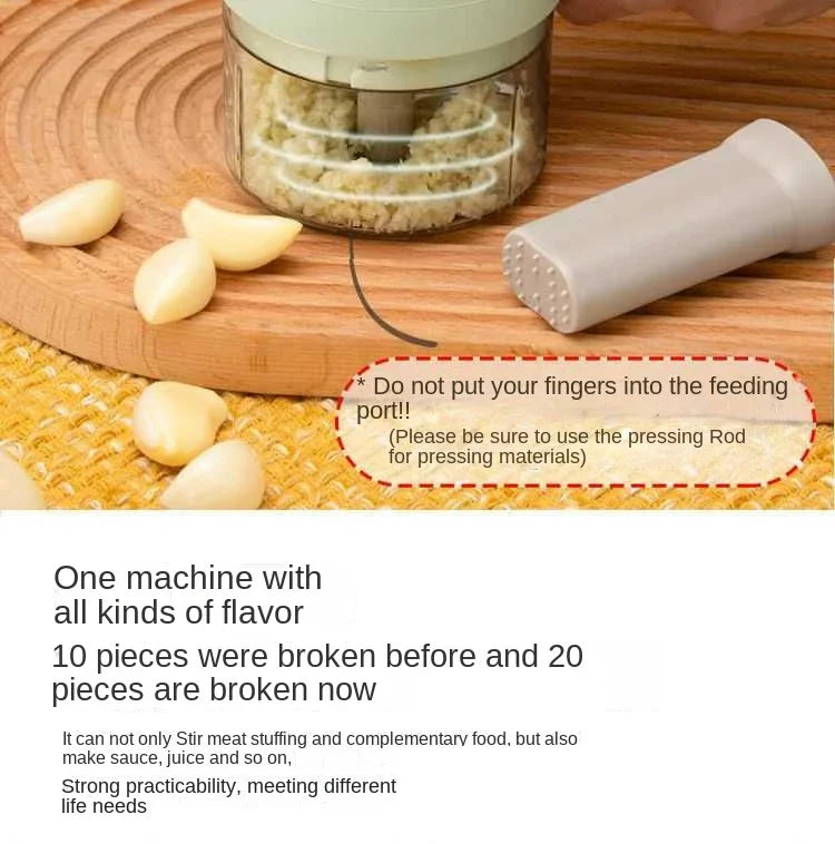 Star 4-in-1 Handheld Electric Vegetable Cutter & Slicer